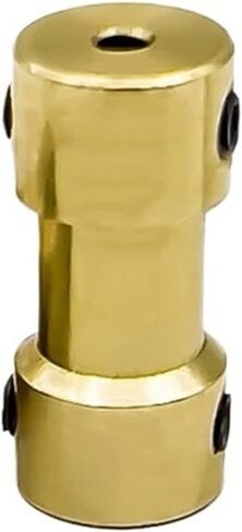1pc D9 L20 النحاس النحاس الصارم مقرن لمحرك عمود طراز الطائرات (2.3 مم إلى 5 مم) in Saudi Arabia