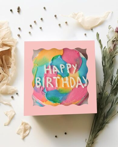 BakePacker 36pcs 12x12x8 بوصة صناديق كعكة مع نافذة - 18 عبوات صناديق وألواح كعكة بيضاء + 10 أمتار شريط الحرير in Kuwait