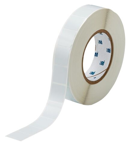 Brady THT-179-492-3 1 "Width x 1" الارتفاع ، B-492 البوليستر ، ملصق طابعة النقل الحراري الأبيض غير اللامع (3000 لكل لفة) in Kuwait