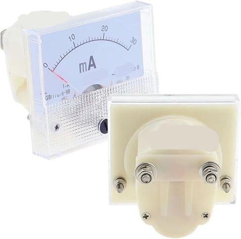 1PCS 85L1-mA-500MA White Plastic case Ammeter(400MA) in Saudi Arabia