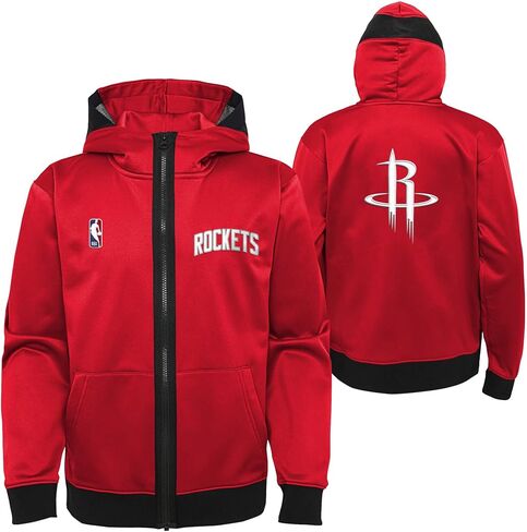 Outerstuff NBA Boys (8-20) Youth Pull Overlight Lightweight Hooded Full Zip Jacket in Kuwait
