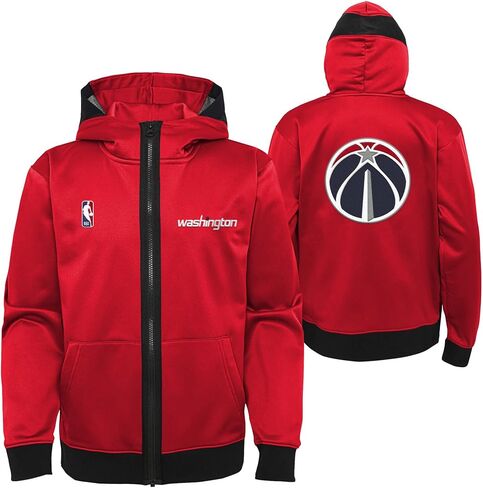 Outerstuff NBA Boys (8-20) Youth Pull Overlight Lightweight Hooded Full Zip Jacket in Kuwait