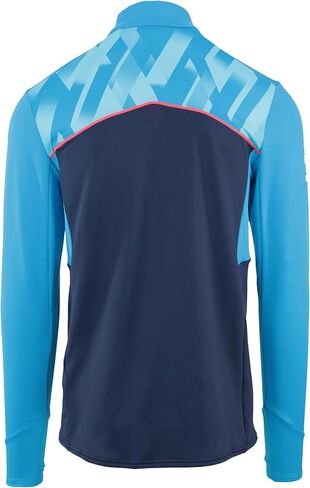 Umbro x Williams Racing Team Quarterzip Men's Performance Mid Layer Top Jacket, Peacoat/Diva Blue in Saudi Arabia