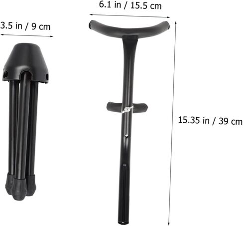 Premium Saxophone Stand with Sponge Cushion Durable Folding Alto Saxophone Bracket for Safe Storage and Display Protective Home Sax Holder Beginners and Professionals in Saudi Arabia
