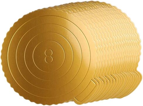 25 PCS 10 Inches Cakeboards for 8 Inch Cake, Mousse Cake Boards,cake,dessert,pastry display Cake Boards.(Square-White) in Kuwait