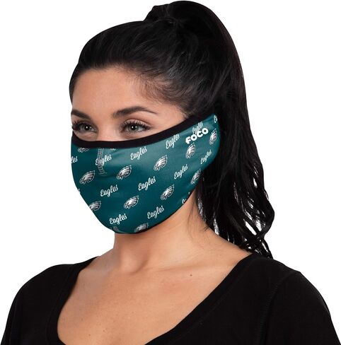 FOCO Philadelphia Eagles NFL Repeat Script Earband Face Cover in Saudi Arabia