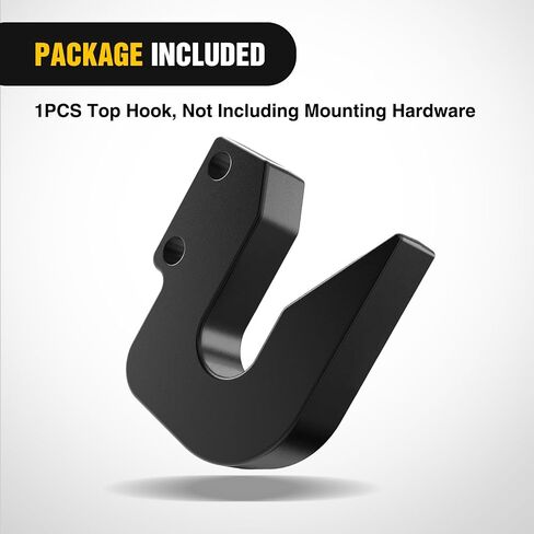 Nilight Quick Hitch Top Hook for Cat 1 Fit for Harbour Freight Tow Hook Up 3 Point Quick Excning Category Powder Black Powder Clated HW14-11-37 و HF141137 in Saudi Arabia