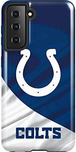 حالة Skinit Pro Phone Case متوافقة مع Galaxy S21 5G - تصميم NFL Indianapolis Colts المرخص رسميًا in Saudi Arabia