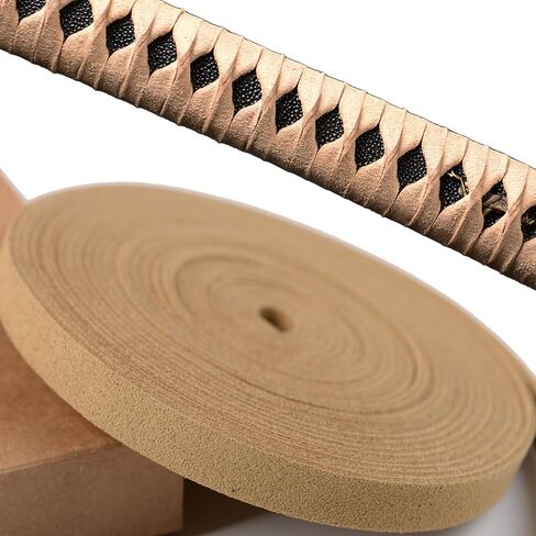 4.4 Yard Leather Ito Tsukamaki Handle Wrapping Cord Rope for Japanese Sword Katana Wakizashi Tanto in Kuwait