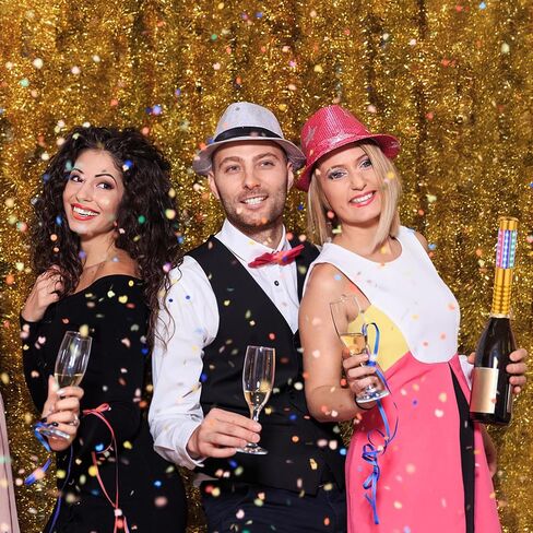 8 Pieces RGB LED Strobe Baton Light Rechargeable Bottle Service Sparklers Stick Reusable Champagne Bottle Handheld LED for Club Stage Nightclub Party Concert Event Bar Outdoor - Silver in Saudi Arabia
