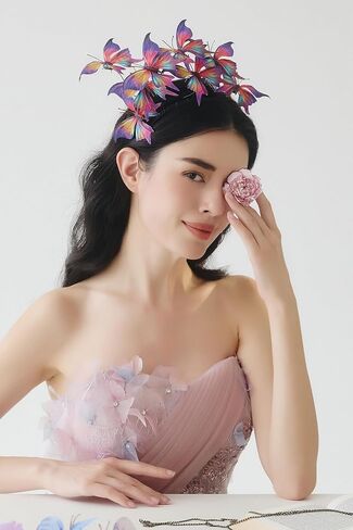 Coucoland Butterfly Butside for Women - Hat Hat Monarch Butterfly Tea Party Kentucky Halloween Costume Costume in Kuwait