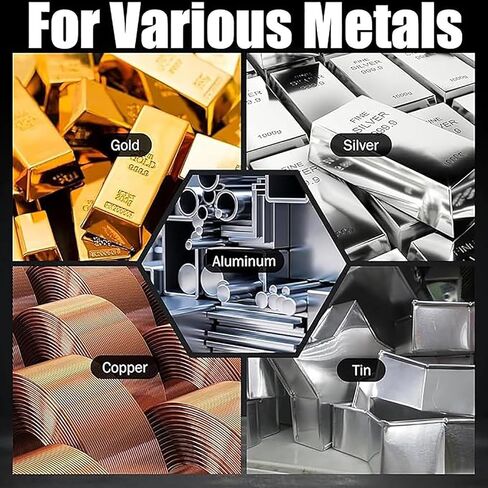 Gold Melting Furnace | 1800W Electric Smelting Furnace Kit 2102 ℉Auto Digital Metal Melting Furnace Refining Casting Furnace with Graphite Crucible for Melt Scrap, Silver, Gold, Copper(3kg) in Kuwait