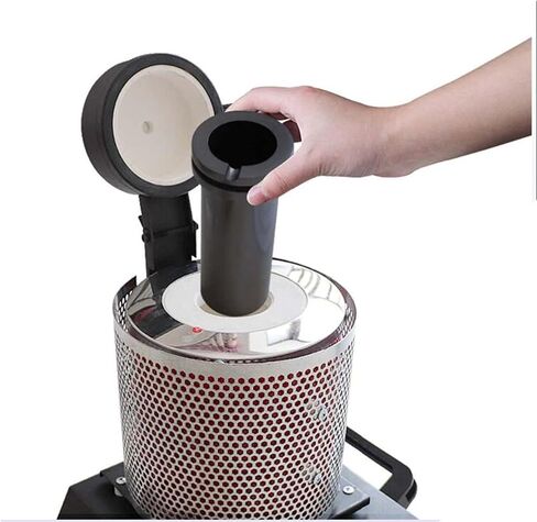 Melting Furnace 1600W 110V/220V - High Temperature Electric Furnace with Graphite Crucible for Metal Melting and Laboratory Use in Kuwait