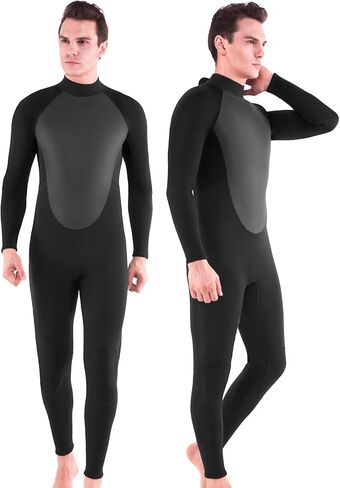 Mens Womens Wetsuit 5/4mm Neoprene Scuba Diving Long Sleeve Back Zipper Thermal Wet Suits Cold Water Keep Warm in Saudi Arabia
