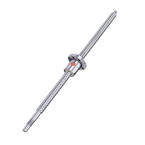 برغي الكرة الخطية المسمار الدقة جزء الكرة DFU2505 200-950mm 25 مم برغي الكرة C7 مع 2505 شفة واحدة/مزدوجة الجوز BK/BF20 نهاية Machined (750mm) in Kuwait