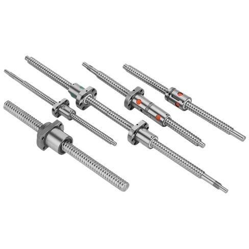 برغي الكرة الخطية المسمار الدقة جزء الكرة DFU2505 200-950mm 25 مم برغي الكرة C7 مع 2505 شفة واحدة/مزدوجة الجوز BK/BF20 نهاية Machined (750mm) in Kuwait