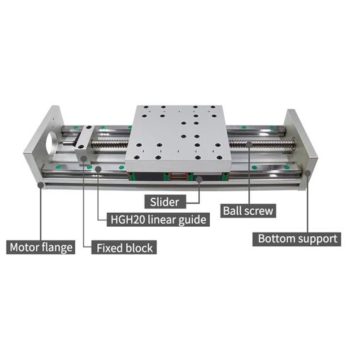 آلة التحكم في الجوز المزدوج آلة التحكم في الجدول حركة السفر HGR20 دليل خطي SFU1610 برغي الكرة لجهاز توجيه التحكم (900 مم) in Kuwait