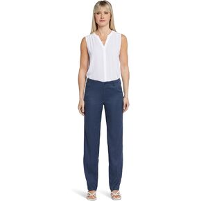 NYDJ Women's Marilyn Trouser, Oxford Navy