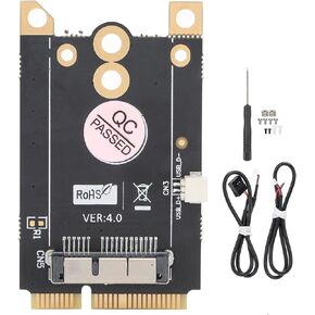 Adapter Card, Mini PCIE to BCM94630 Adapter Converter Card for Windows 7 / Windows 8 / Windows 8.1
