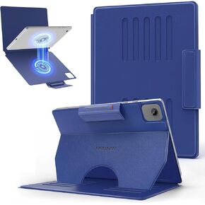 Ambison 9.5"-10.5" Universal Tablet Magnetic Leather Case, Foldable Protective Cover for 9.5 9.7 10.1 10.2 10.5 Inch Android Touchscreen Tablet, Support Multiple Viewing Angles, Pencil Holder -Black in Kuwait