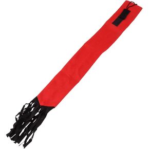 EVTSCAN Horse Tail Protection Bag - Non Woven Fabric Horsetail Guard with Fringe Hook and Loop Design(Black)