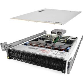 TechMikeNY Server 2.30Ghz 36-Core 256GB 35.5TB PowerEdge R730xd Flex-Zoning (Renewed)