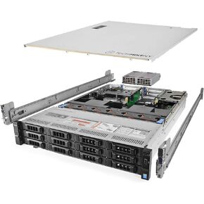 TechMikeNY Server 2X E5-2620v3 2.40Ghz 12-Core 64GB 141.0TB PowerEdge R730xd (Renewed)