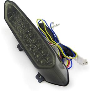 HONGK- Led Tail Brake Light Turn Signals Compatible with 2002 2003 Yzf R1 Yzf-R1 Yzfr1 Clear [B01BN0I656]