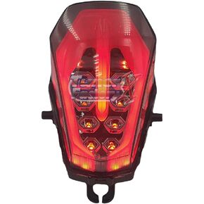 FIT SUZUKI GSX-R 1000 GSXR 2017-2023 R LED INTEGRATED TAIL LIGHT + BRAKE SMOKE LEN