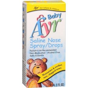 Ayr Baby's Saline Nose Spray Drops - 1 fl oz