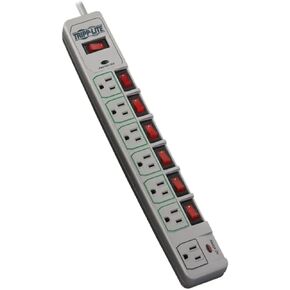Tripp Lite TLP76MSG 7-Outlet Eco-Surge Energy-Saving Surge Protector, Cool gray in Saudi Arabia