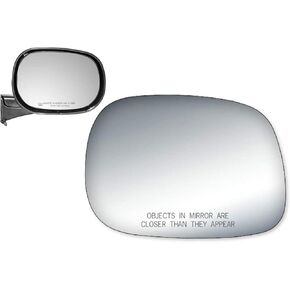 Side Mirror Replacement Glass for 02-08 Dodge Ram 1500 Passenger Side 2500 3500 Van 4000