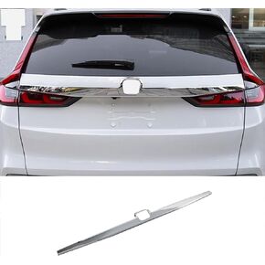 Car Accessories Fit for Honda CR-V CRV 2023 2024 Rear Exterior Trunk Streamer Cover Trim Strip (Carbon Fiber Style) 1PCS ABS