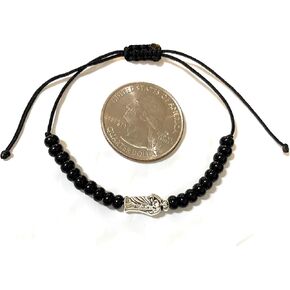 Black Saint Jude Thread Bracelet Pulsera Negra de hilo de San Judas Tadeo in Kuwait