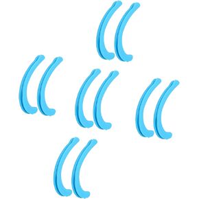 Ear Earloop Savers Effectively Relieve Soft Ear Pain, Mask Non-Slip Hook, Set of 5 Pair (Blue)