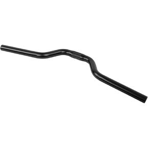 Road MTB Handlebar Comfortable Fixed Gear Handlebar M Aluminum Alloy Riser Bar (Black) in Saudi Arabia