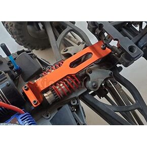 1/10 EREVO 2.0 E-REVO SUMMIT E REVO 7075 Aluminum Alloy Rear Chassis Brace - Orange