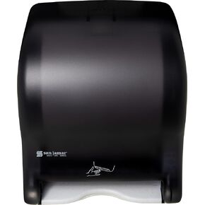 San Jamar T8400WH Smart Essence Classic Hands Free Paper Towel Dispenser, White