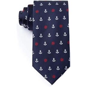 Anchors & Ships Wheels Tie