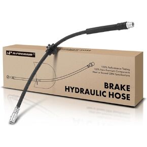 A-Premium Front Driver or Passenger Side Brake Hydraulic Hose Compatible with Select Mercedes-Benz Models - E320 2003-2005, E350 2006-2009, E500 2004-2006, E550 2007-2009, AWD - Replace# 2114200748