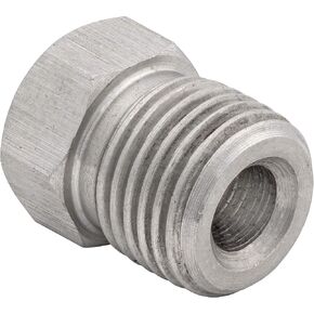4LIFETIMELINES Stainless Steel Brake Line Tube Nut, 3/16 (7/16-24 Inverted), Bag of 10 in Saudi Arabia