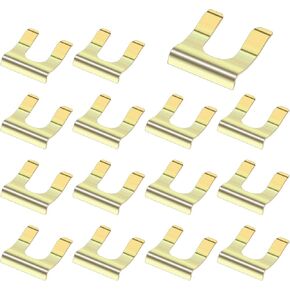 15 قطعة U شكل المعادن خط الفرامل مقاطع خط الفرامل التجنيب السيارات الشاحنات المركبات أجزاء خرطوم الفرامل قوس K1-036 in Kuwait