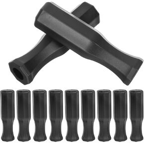 10 قطع من كرات قدم الطاولة القياسية من جارنيك، مقابض مثمنة بديلة - كرات قدم كرة القدم، مقابض طاولة لعب عصا الطاولة لملحقات إصلاح الأجزاء in Kuwait