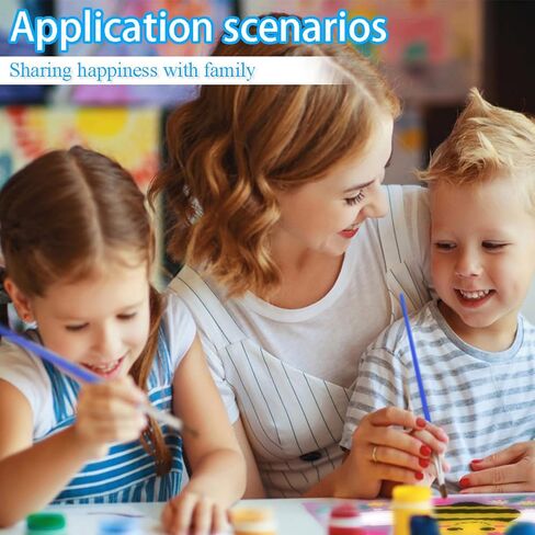 Framed Paint by Numbers for Kids - 4Pack Cartoon Paint by Numbers for Kids Ages 4-8-12, Mickey Paint by Number Kits on Canvas, DIY Oil Painting Acrylic Kits Paint by Numbers for Home 8x8in in Kuwait