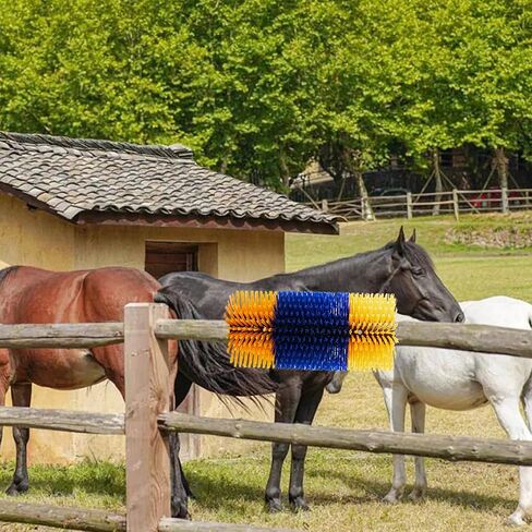 Livestock Scratch Brushes, Horse Bovine Nylon Massage Brush, Equine Massage Brush Itch Relief Brush Clean Massage Scratch Brushes for Equine Bovine Cow Sheep Pig Deer Livestock Cattle in Saudi Arabia