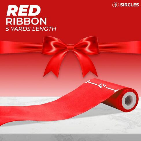 Grand Opening Ribbon Cutting Ceremony Kit - 25" Giant Scissors, 5yd of 4" Wide Ribbon, 10ft Banner, 8 Red & 8 White Balloons, 19 ft Banner Rope, 2 Rolls Balloon Ribbon - Grand Opening Kit in Saudi Arabia