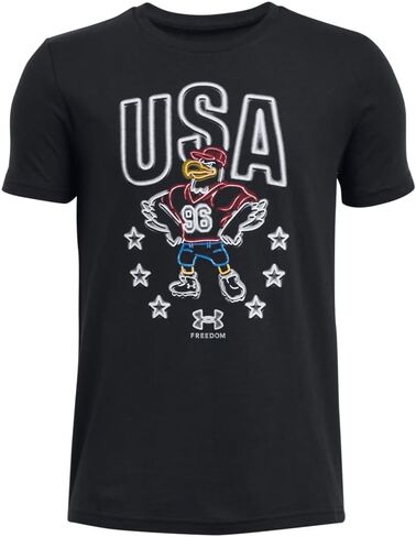 تي شيرت برسومات Freedom Energy بأكمام قصيرة للأولاد من Under Armour in Kuwait