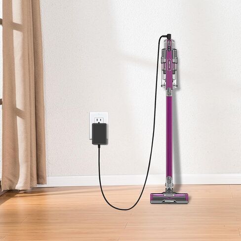 شاحن 24.8 فولت لمكنسة القرش اللاسلكية DK33-248080H-U، لمحول الطاقة Shark Rocket Pet Pro IZ162H IZ163H IZ362H IZ363H UZ365H IX140H IX141 IZ140 IZ142 UZ145 XBCHGX140 XSBT620. in Kuwait