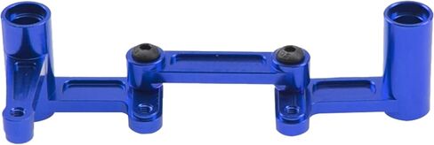 Aluminum Steering Bellcranks Drag Link Parts w/Ball Bearings Upgrade Part #3743 Compatible with Traxxas Slash 2WD Rustler VXL Bandit 1/10 RC Car (Blue) in Saudi Arabia