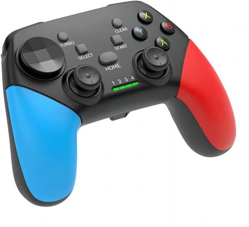 وحدة تحكم التبديل للتبديل/OLED، وحدة تحكم Switch Pro اللاسلكية المتوافقة مع أجهزة الكمبيوتر/Android/iOS / PS3 / PS4 / Android TV، مقبض التبديل المحمول يدعم Turbo، محور الدوران، اهتزاز مزدوج in Kuwait